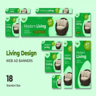 Modern Living Web Banner