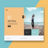 Clothing & Fashion - Landing Page