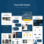 Finance Web Template