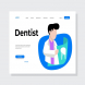 Dentist Landing Page Illustration