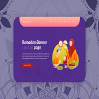 Ramadan - Hero Banner Template