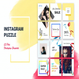 Instagram Puzzle Fashion Sale