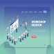 Workshop Session - PSD and AI Vector Landing Page