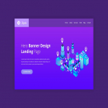 Zipro - Hero Banner Landing Page