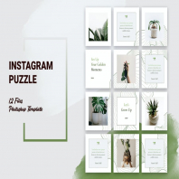 Instagram Puzzle Botanical