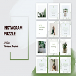 Instagram Puzzle Botanical