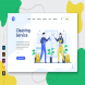Cleaning Service - Web & Mobile Landing Page