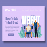 Fitness Training - Landing Page