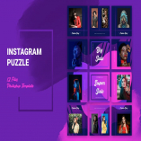 Instagram Puzzle Urban Trend Fashion