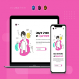 Experiment Labs - Banner & Landing Page