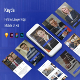 Kayda - Find A Lawyer UI Kit