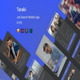 Taraki - Job Search Mobile App UI Kit