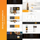 JESUS CHURCH | PSD template