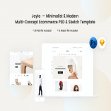 Jayla - Minimalist & Modern eCommerce Template