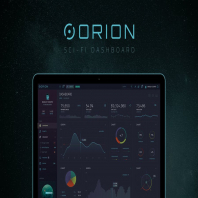 ORION – Sci-Fi Dashboard