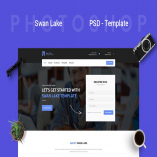 Swan Lake - Marketing PSD Template