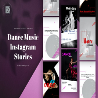 Dance Music Instagram Stories