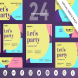 Color Party Social Media Pack Template
