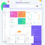 Events Admin Dashboard UI Kit