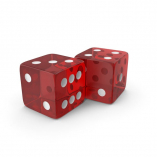 Red Transparent Dice