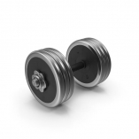 30 kg Steel-Rubber Dumbbell