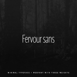 Fervour Sans Typeface + Web Fonts with 3 Weights
