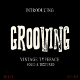 Grooving Vintage Font