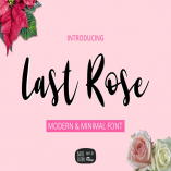 Last Rose Font