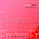 Empresso - Classic WebFont with 5 weights