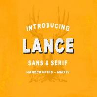 Lance Sans & Serif Font Duo