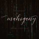 Mahogany Script