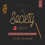 Society Typeface