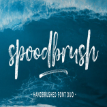 Spoodbrush Font