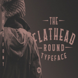 Flathead Round Typeface|Vintage Font