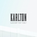 Karlton Slab Serif Font Family