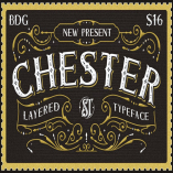 Chester - Layered Font Family