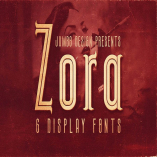 Zora - Vintage Display Font