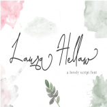 Laura Hellaw Lovely Script Font