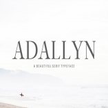 Adallyn Serif Font Family Pack