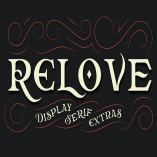 Relove Typeface + Extras