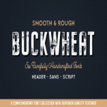 Buckwheat Vintage Font Collection