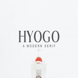 Hyogo A Modern Serif Font Family