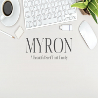 Myron Serif Fonts Family Pack