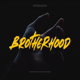 Brotherhood - Brush Script Font YR