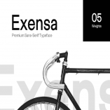 Exensa Grotesk - Sans Serif Typeface & Web Fonts