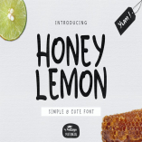 Honey Lemon Font