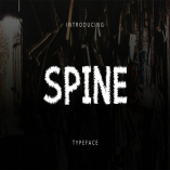 Spine Typeface Font