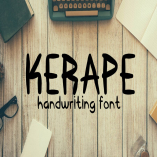 Kerape Handwriting Font