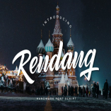 Rendang - Handmade Font