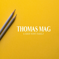 Thomas Mag Serif Font Family Pack